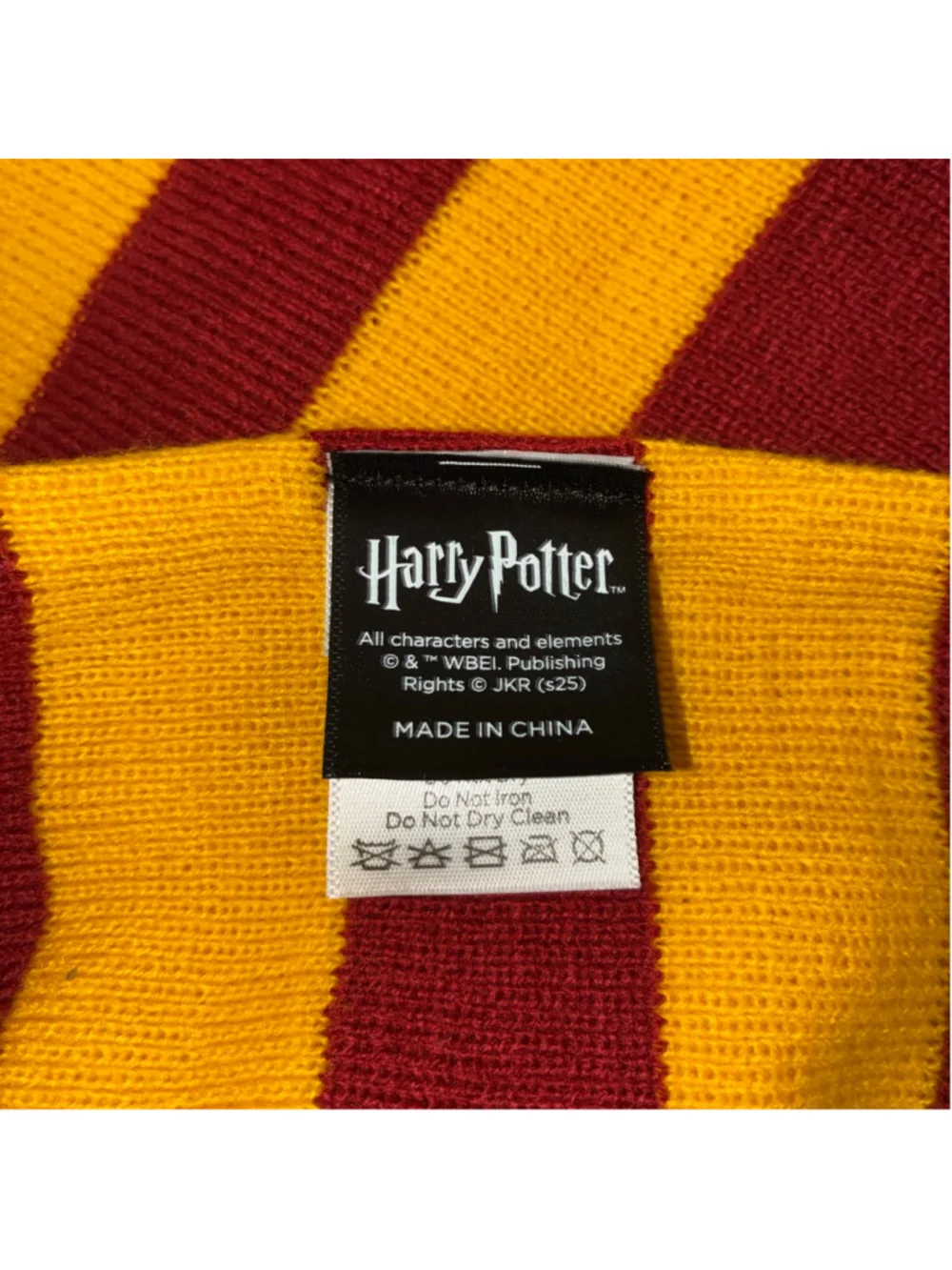 Harry Potter Gryffindor Scarf One Size Red Yellow